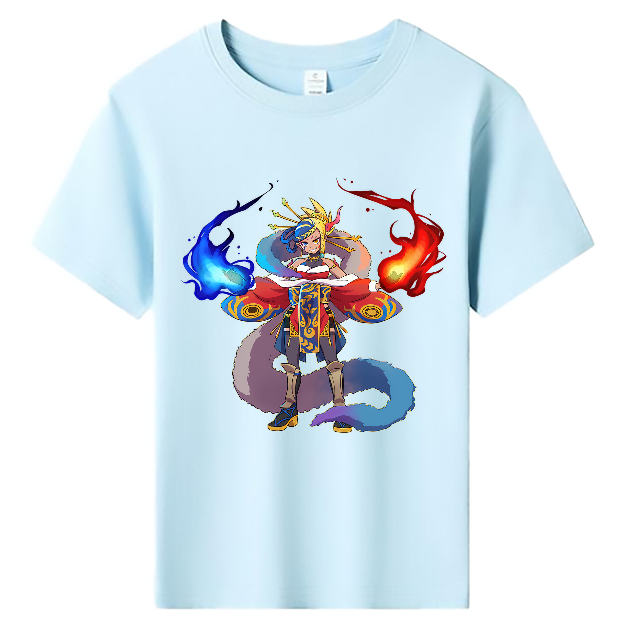 （画像用） 妖怪ウォッチ Yo-kai Watch 綿100％キッズTシャツ（フロントプリント）
